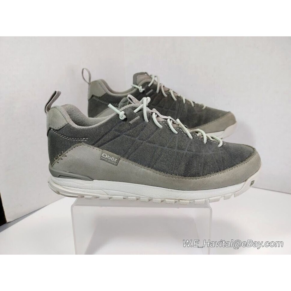 Oboz® Women's Jeannette™ Low Casual Shoes, Eucalyptus Green Size US 7.5 EUR 38